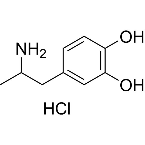 3,4-Dihydroxyamphetamine hydrochloride 828-06-8